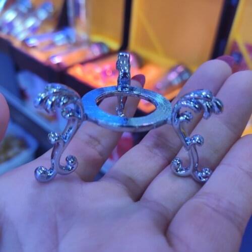 1pcs Crystal ball base metal bracket gold plated metal ball base