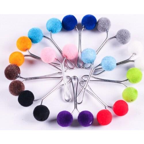 12pc/lot Ready Stock Scarf Brooch Headscarf Shawl Women Velvet Scarf Hijab Clip Round Pin Fixed Straps Anti Slip Brooch