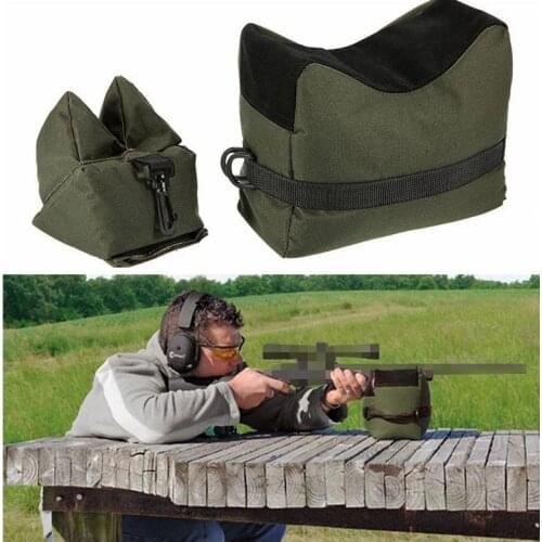 600D Oxford Tactical Outdoor Airsoft Sniper Shooting Gun Front Rear Bag Rest Bench Rifle Gun Support Sandbag Hunting Accessories