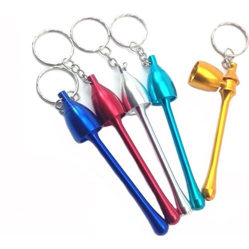 Free Shipping New Creative Portable Mini Metal Smoking Pipes Herb Hookah Tobacco Accessories Pipe