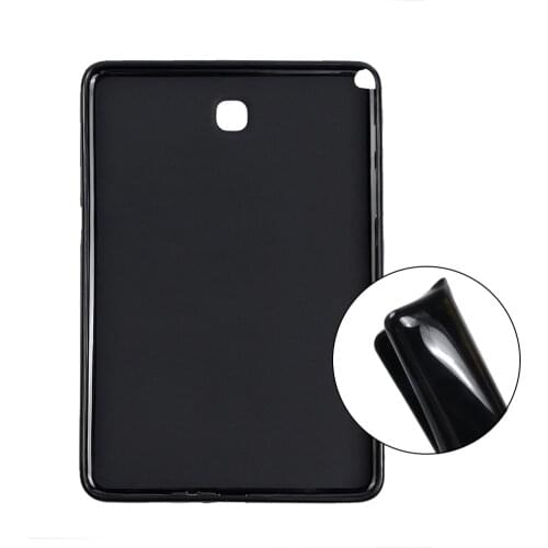 Case For Samsung Galaxy Tab A 8.0 inch 2016 SM-T350 T355 Soft Silicone Protective Shell Shockproof Tablet Cover Bumper Fundas