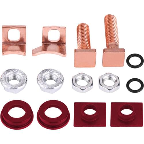 Denso Starter Solenoid Repair Rebuild Kit Contacts Parts Fit For Toyota Subaru