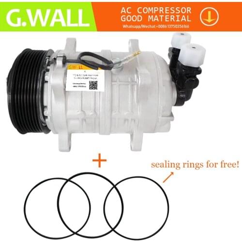Tm16 compressor & Clutch & spare parts For Car TM16 AC Compressor 12V 8PK high quality and stable