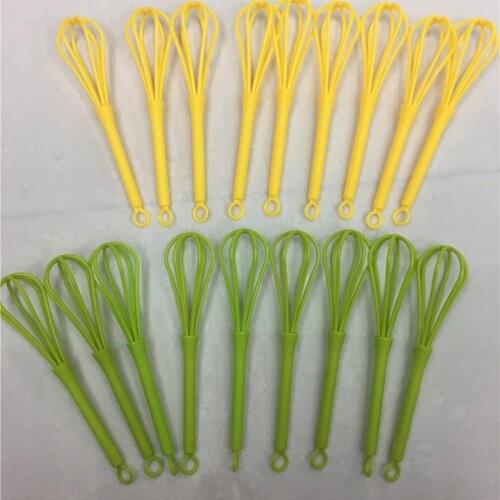 Long Handle Egg Mixer Tools Small Manual Ceramic Cartoon Handle Egg Kitchen Cake Baking Mixer Mini Handheld Egg Beater