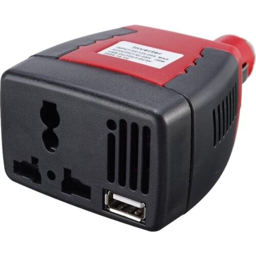 Mayitr 1pc 150W Car Auto Power Inverter 12V To 220V Converter Cigarette Lighter Charger 5V 0.5A USB Adapter Accessories