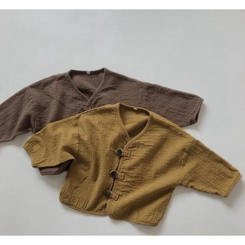 New Loose Spring Baby Boys Girls Long Sleeve Cardigan Coat Children Clothing Autumn Boys Girls Kids Cardigan Coat