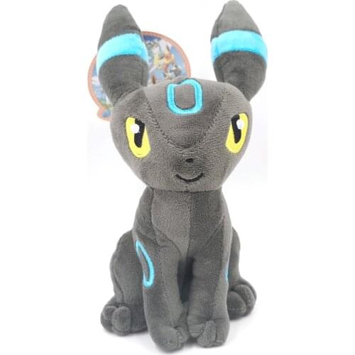 New 10PCS Sitting Shiny Umbreon 8" 20CM Plush Doll