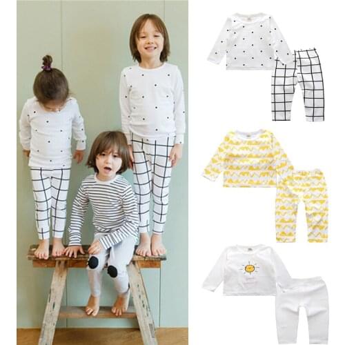 New Fashion Spring Clothing Sets For Babies Clothes For Newborns Top+Pants Baby Boy Bodysuit For Newborns Overalls Suit for boy