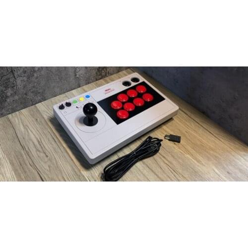 Wired Bluetooth Wireless Arcade Joystick Suitable for Switch/computer/LINUX Simulator