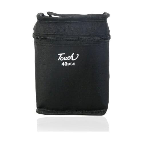 TouchFive Markers 40 Color Sketch Art Marker Pen Double Tips Alcoholic Pens For Artist Manga Markers Art Supplies School