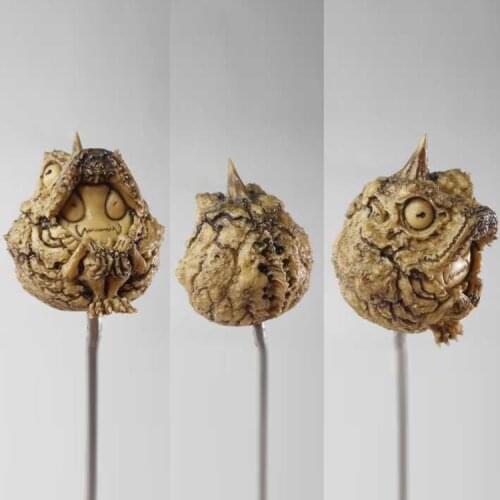 Japan WF 2017 winter Sneer Horned frog, Resin Model GK, Science fiction subject, Unassembled and unpainted kit