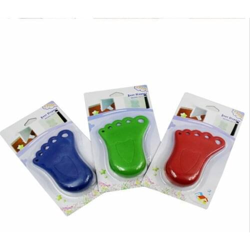 1Pc Creative Foot Shaped Safety Door Stops Anti-pinching Children Protective Door Stopper Household Anti-collision Door Stop