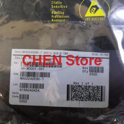 1PCS MAXIM MAX2242EBC-T UCSP12 AAE IC PWR AMP 2.4GHZ-2.5GHZ MAX2242 IC integrated chip Power Amplifier