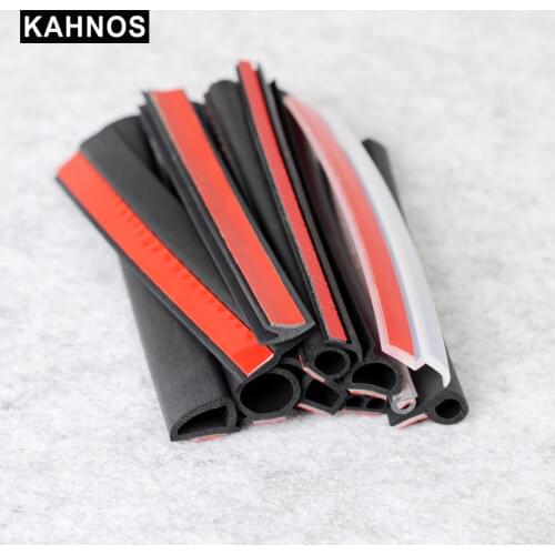 10cm sample 12 type car seal soundproof rubber sealing