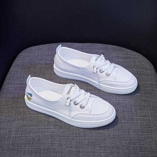 2021 Women Shoes Casual Sneakers Women Slip On Flat Shoes Women Plus Size Loafers Flats Walking Krasovki Famela Zapatos De Mujer