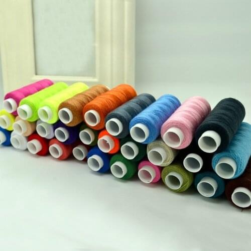 TOP 30Pcs Colorful High quality machine embroidery thread DIY Sewing Thread Kit Thread Sewing