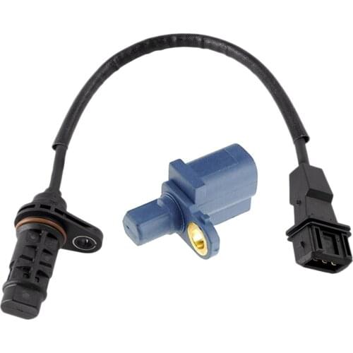 Car ABS Sensor Wheel Speed Sender Unit Rear with Car Crankshaft Position Sensor for Hyundai Santa Fe Kia