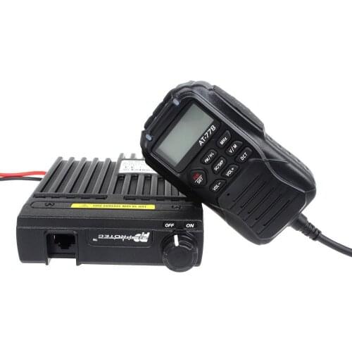 Baofeng AT-778 Mobile Radio 512CH Wide Band 400-490MHz 25W Transmit Power Amateur/Professional Mode Anytone Car Intercom Radio