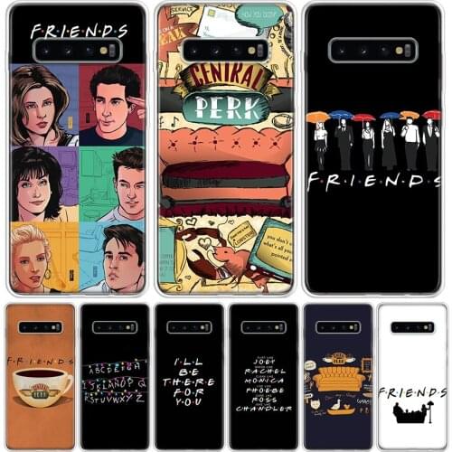 Friends Together TV Show Phone Case For Samsung Galaxy S10 S21 S20 FE Ultra Note 10 9 8 S9 S8 S7 Plus Lite Pro + J4 J6 Coque Cap