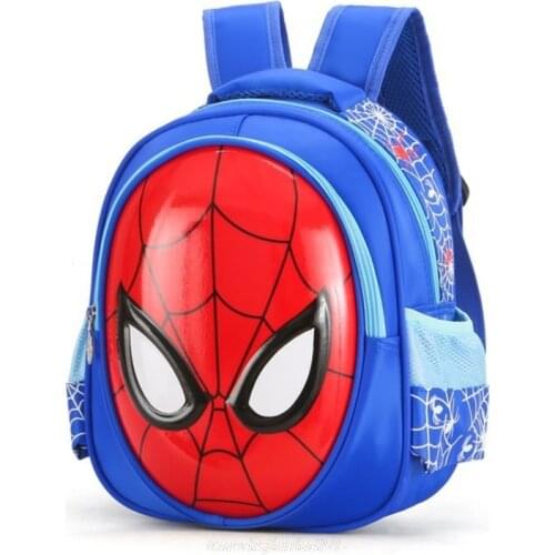 Disney Spiderman Children Cartoon Frozen Cars Animal Design Backpack Figure Girls Boys Pattern bag Kindergarten Schoolbag Gift
