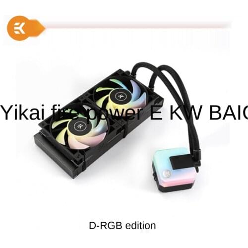Ekwb AIO 240 RGB integrated CPU water cooling radiator for desktop computer