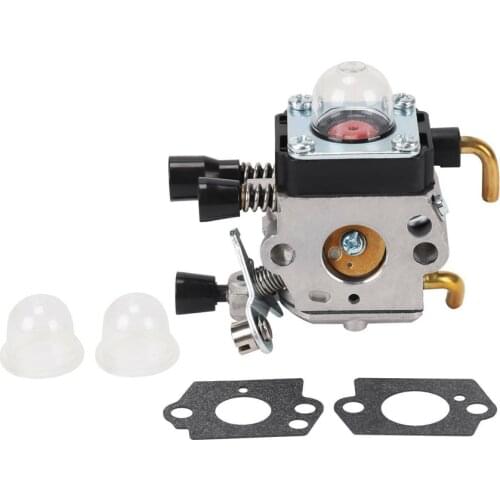 Mower Carburetor Set With 2 Fuel Filter Mounting Gaskets Garden Tool Parts For Stihl FS38 FS45 FS46 55 55C 55R