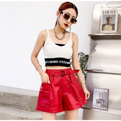 Женские шорты с высокой талией KMETRAM China At AliExpress