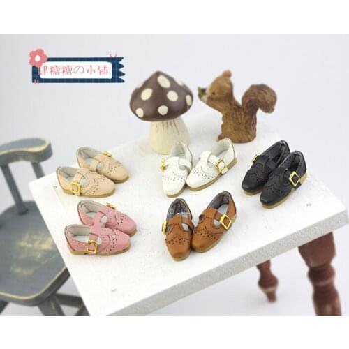 Blythe doll shoes hollowework carved retro forest style ● flower mystery ● square head single shoe small cloth MMK Azone Lati OB