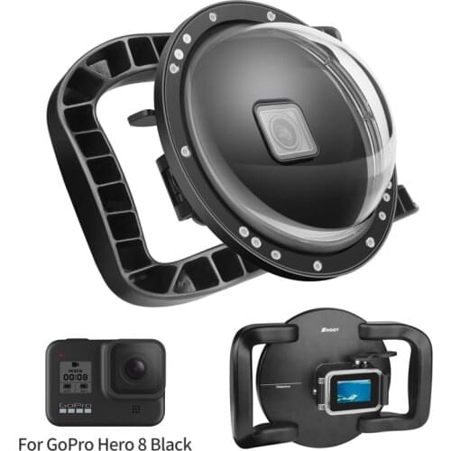 Diving Dome Port 30M Underwater Waterproof Case Housing for GoPro Hero 9 Trigger Dome Cover Lens Accessories