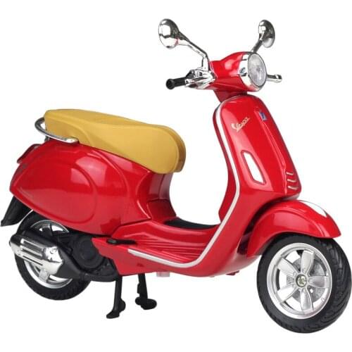 Maisto 1:12 Vespa Primavera 150 Metal Motorcycle Diecast Bike Car Model Toy Collection Xmas Gift
