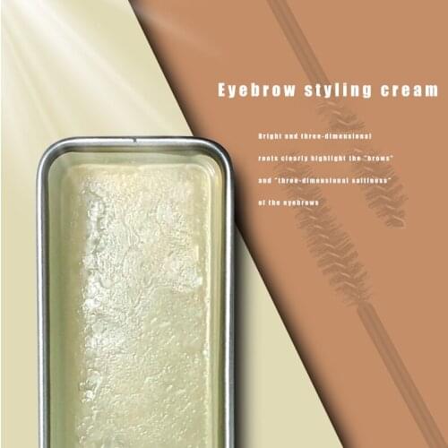 Eyebrow Soap Wax Eyebrow Gel Cream Colorless Lasting Natural 3D Feathery Wild Brow Styling Soap Eyebrow Styling Cream TSLM1