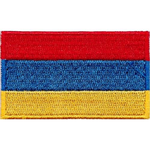 Suitable for all kinds of clothes and trousers Armenia 10 PC Embroidery Patch Patches for Clothing Backpack Clothes Decoration