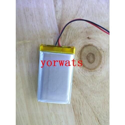 New Hot A Rechargeable Li-ion Cell Post 3.7V Polymer Lithium Battery 803050 with Plug 2.0 Direct Selling