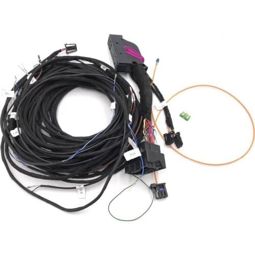 Upgrade Adapter Cable Wiring Harness Cable USE FIT For Audi A3 A4 A5 A6 A7 A8 Pa Bang & Olufsen Audio Speakers Media B&O System