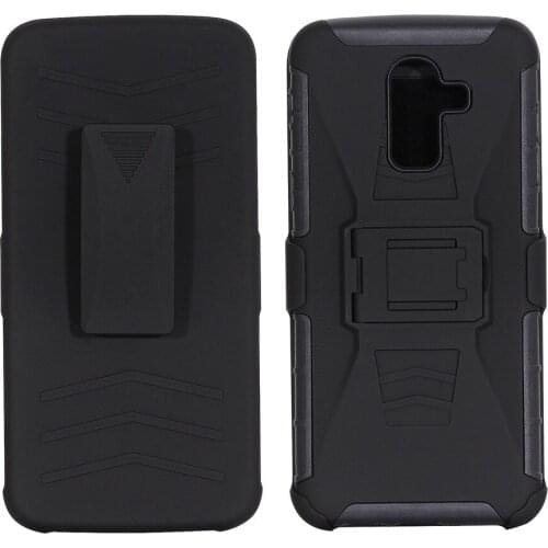 Premium 3 in 1 Armor Case for Samsung Galaxy J3 J4 J6+ J7 J8 2018 Stand Cover Heavy Duty Hybrid Fundas Hard Rugged TPU+PC Coque