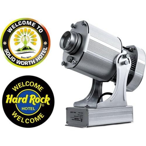 100W Outdoor Logo Projector Shop Commercial Advertising and Marketing 15m Large Image gobo Light Waterproof 30000 Hours Lifetime