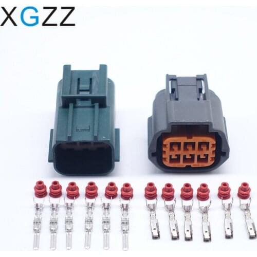 5 Sets 6 Pin 6189-7761 Electronic Throttle Plug Automotive Female Connector For Nissan TEANA X-TRAIL