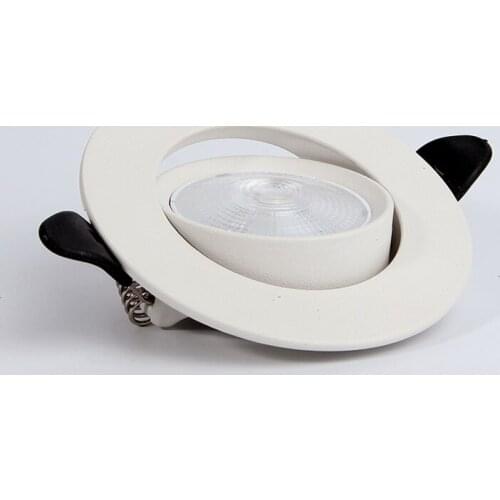 Angle Adjustable LED Ceiling Light 3W - 20W Recessed Ceiling Down lighting for living room Art Gallery shops Decor lighting