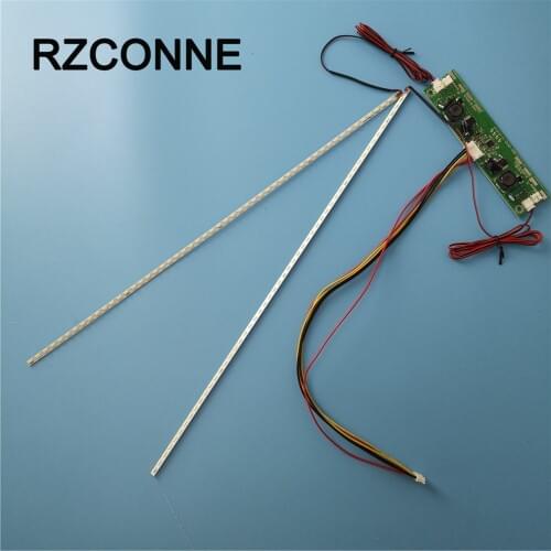 355mm LED Backlight Lamps strip Update Kit Aluminum plate w/ 26''-65'' inverter For 32 inch LCD Monitor TV Panel High light