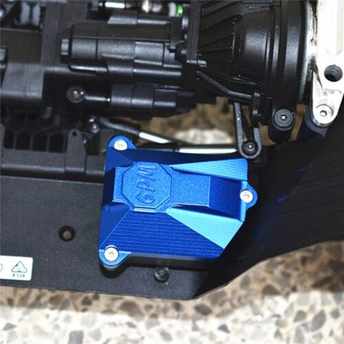 Receiver Box Upper Cover Armor Protective Guard for 1/10 Axial SCX10 III Wrangler AXI03007 RC Car Accessories