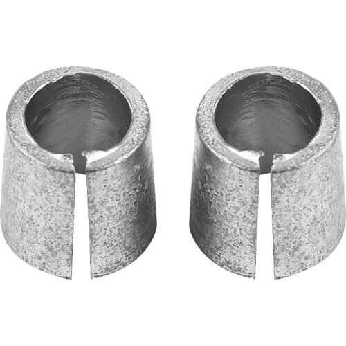 1 Pair Car Battery Terminal Converter Post Adaptors Anode Cathode Sleeves Metal Car Accessories