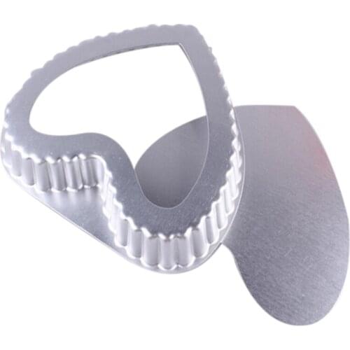 Aluminum Alloy Activity Bottom Cake Pie Pan Pizza Pie Mold Heart Shaped Daisy Mould Oven Pan Non-Stick 6 Inch