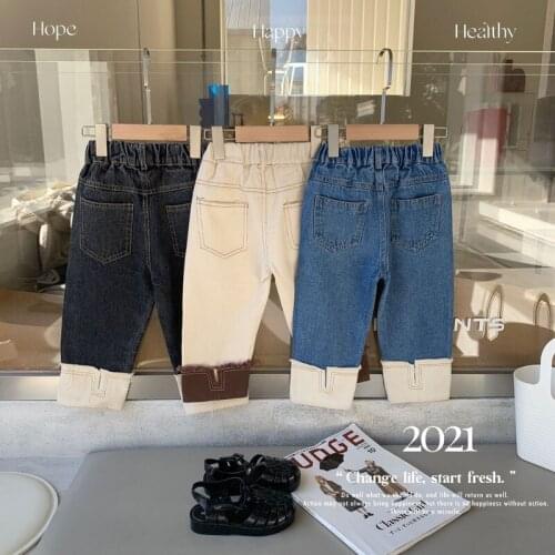 Babyeasier kids Jeans For Girls