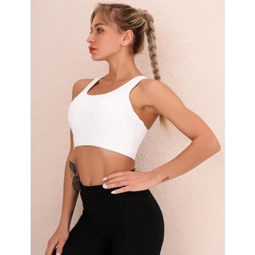 ATHVOTAR Dot Design Sexy Bra Women Fitness Backless Push Up Women Bra Sporty Shockproof Top Gym Female Bras