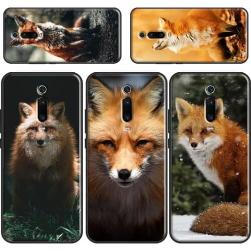 Cute Fox In Autumn Cover For POCO X3 Pro M3 F3 Phone Case For Xiaomi Mi 10T Pro 11 Ultra 9 10 Mi Note 10 Lite