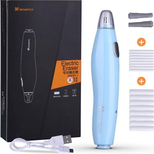 Electric Eraser Profession High Light Sketch eraser Auto Eraser USB Charged eraser pencil Rubber gomme electrique aid drawing