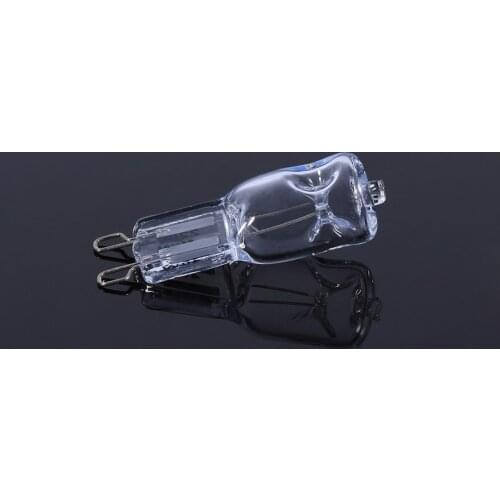 10Pcs G9 220V 40W Energy Saving Light Bulb Home Clear Glass Chandelier Spotlight Crystal Lamp Halogen Bulb Warm Yellow Light