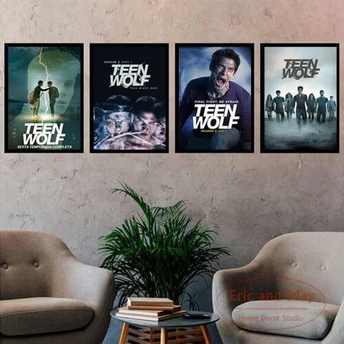 Teen Wolf Movie Canvas Painting Posters And Prints Pictures On The Wall Classic Decorative Home Decor Quadro