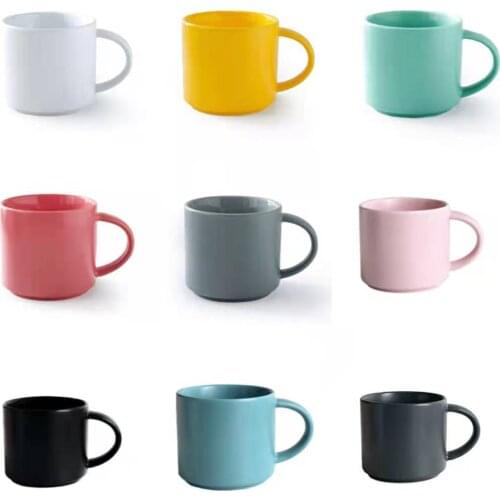 Creative European Style Breakfast Mug Enamel Milk Cups Cute Mugs impression face Coffee Cup Lovely Gifts