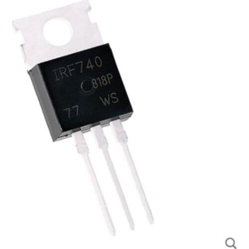 NEW and Original 10PCS IRF740PBF IRF740 TO-220-3 MOSFET N-Channel In Stock